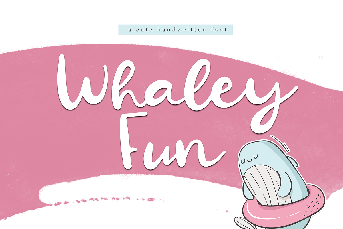 Whaley Fun - Fun Script Font in Script Fonts - product preview 8