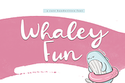 Whaley Fun - Fun Script Font
