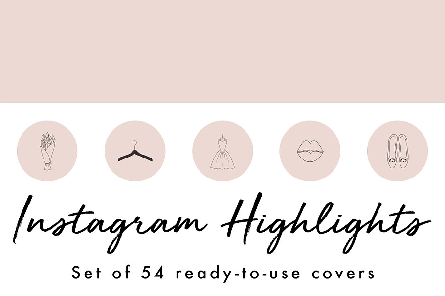 54 Instagram Story Highlight Covers in Instagram Templates - product preview 8
