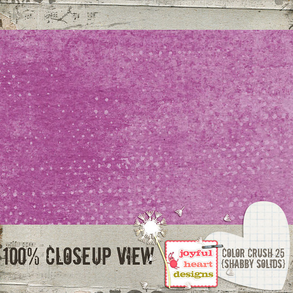 Color Crush 25 {shabby solids} :) in Patterns - product preview 1