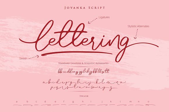 Jovanka Script Font in Script Fonts - product preview 1