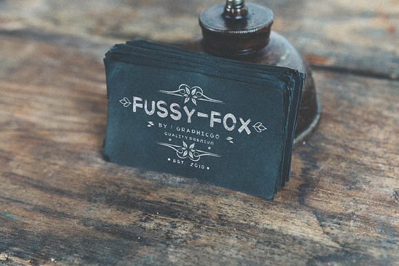 Fussy-Fox Font in Fonts - product preview 3