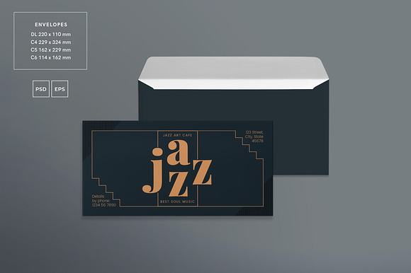 Branding Pack | Jazz Festival in Branding Mockups - product preview 1