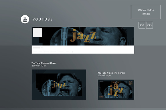 Mega Bundle | Jazz Festival in Templates - product preview 8