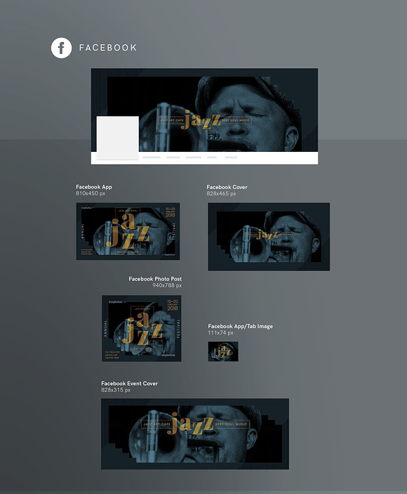 Mega Bundle | Jazz Festival in Templates - product preview 18