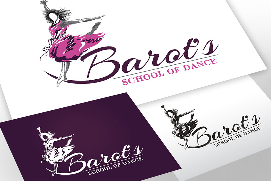 Barot's School of Dance in Logo Templates - product preview 8