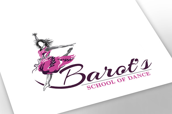 Barot's School of Dance in Logo Templates - product preview 1