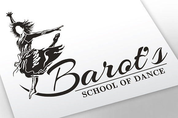 Barot's School of Dance in Logo Templates - product preview 3