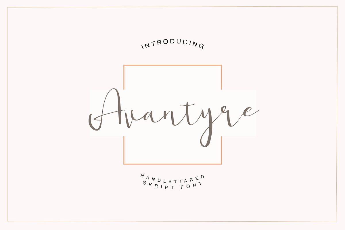 Avantyre in Script Fonts - product preview 8