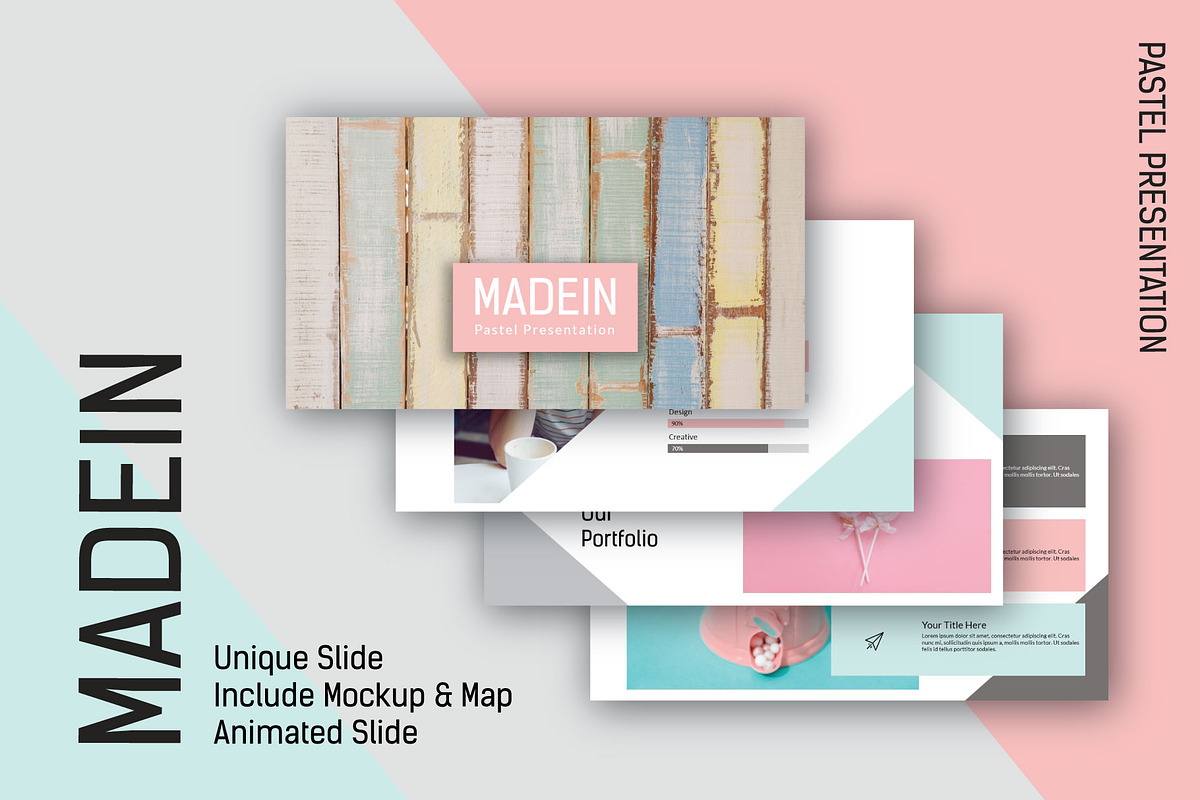 Madein Pastel Keynote in Keynote Templates - product preview 8