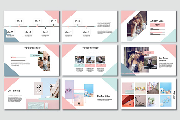 Madein Pastel Keynote in Keynote Templates - product preview 3