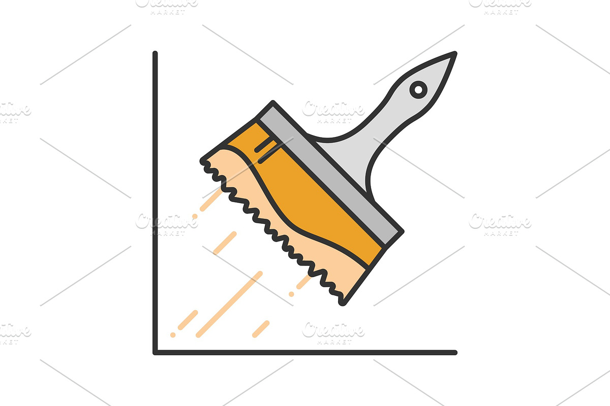 Big paint brush color icon in Graphics - product preview 8