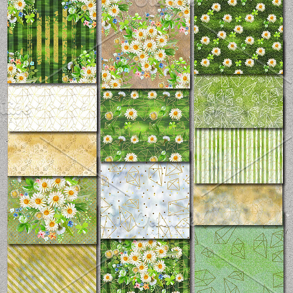 Daysies Polygonal Cristal Bouquet in Patterns - product preview 5
