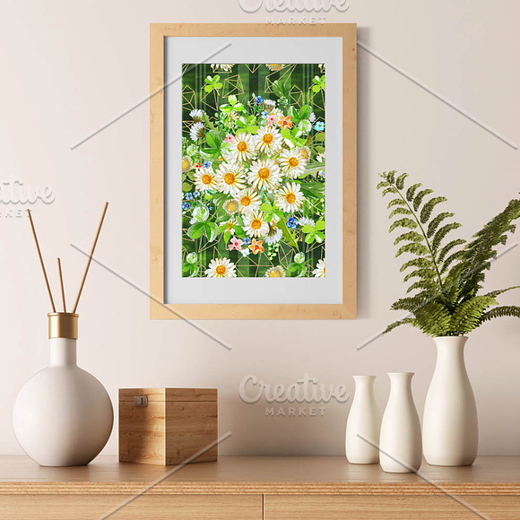 Daysies Polygonal Cristal Bouquet in Patterns - product preview 7