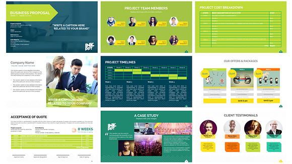 Business Proposal in PowerPoint Templates - product preview 2