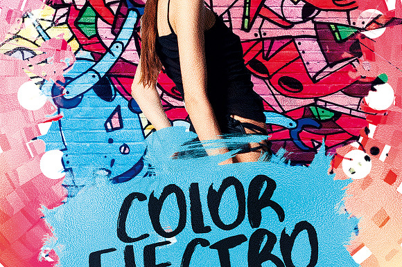 Color Electro  in Flyer Templates - product preview 4