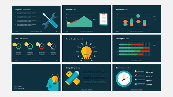 Business Template - Think in PowerPoint Templates - product preview 3