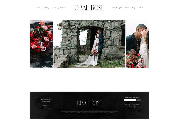 Opal Rose ProPhoto 6 Template in Website Templates - product preview 11