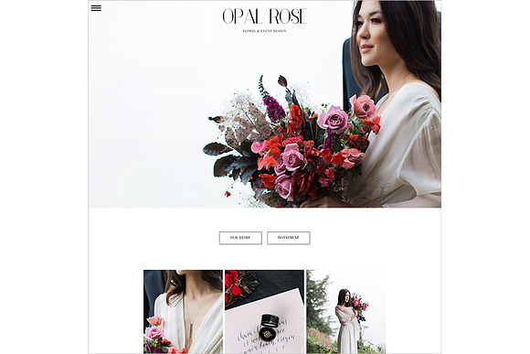 Opal Rose ProPhoto 7 Template in Website Templates - product preview 6