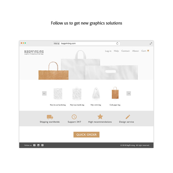 Shopping Bags Mockups Bundle in Product Mockups - product preview 6