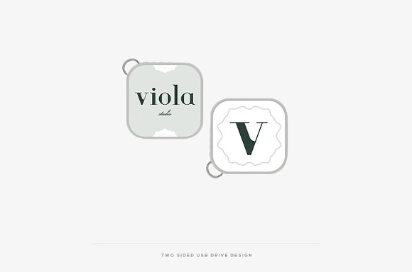 Viola II Welcome Packet in Stationery Templates - product preview 7
