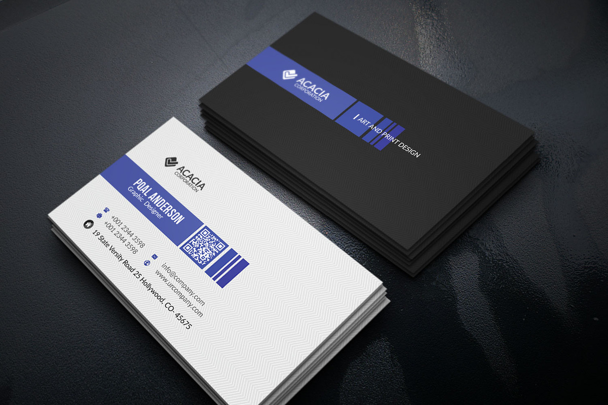 Bramo Business Card in Business Card Templates - product preview 8