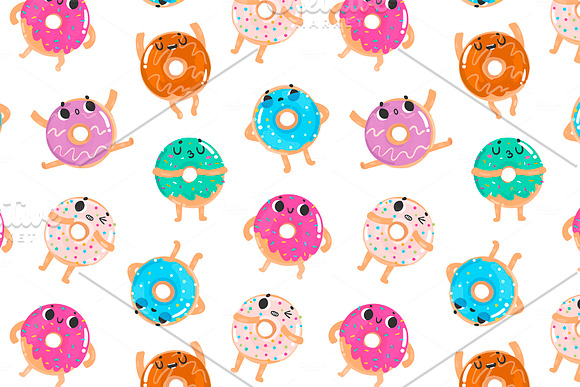 Donuts in Illustrations - product preview 2