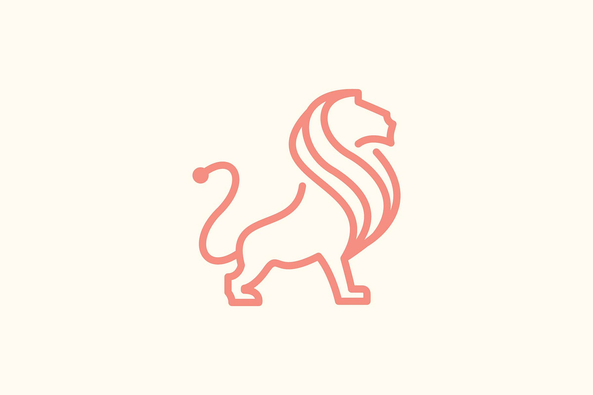 Premium Lion Logo in Logo Templates - product preview 8