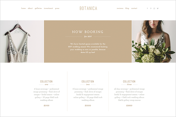 Botanica II ProPhoto 7 Template in Website Templates - product preview 8