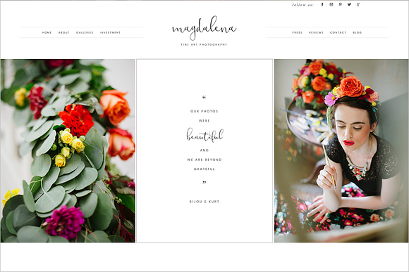 Magdalena ProPhoto 7 Template in Website Templates - product preview 15
