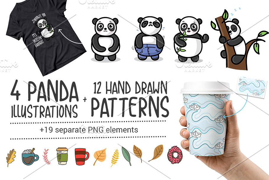 Vector Objects & Patterns Pack in Illustrations - product preview 8