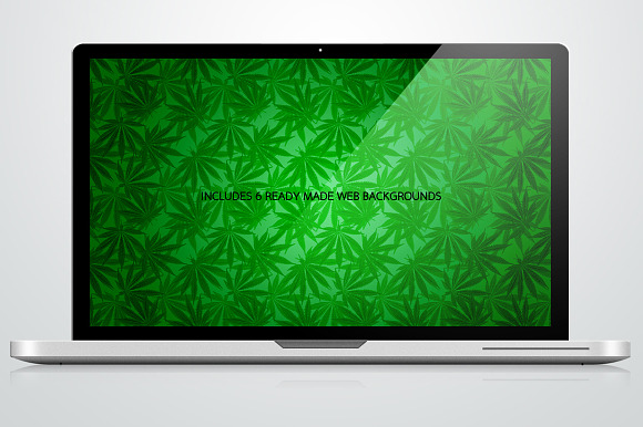 Hemp & Cannabis Leaf Patterns in Patterns - product preview 1