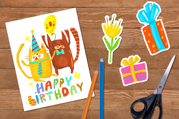 BIG party clipart collection in Illustrations - product preview 5