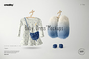 Baby Dress Mockup Set 10