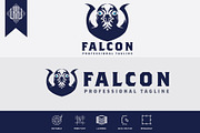 Falcon Bird Head Logo