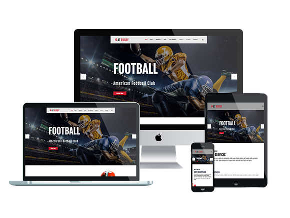AT Rugby Onepage – Football Joomla in Joomla Themes - product preview 1
