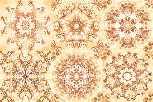 40 wonderful vintage vector patterns in Patterns - product preview 1