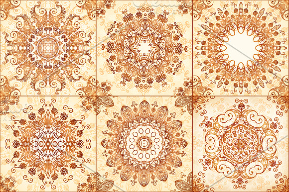 40 wonderful vintage vector patterns in Patterns - product preview 2