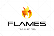 Flames - Modern Logo Template