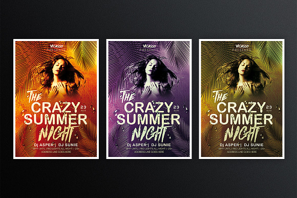 Crazy Summer in Flyer Templates - product preview 1