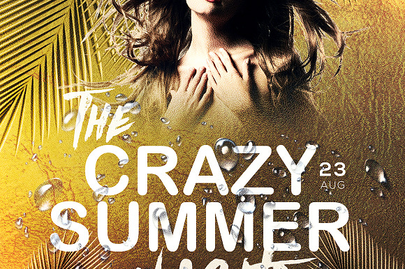 Crazy Summer in Flyer Templates - product preview 3