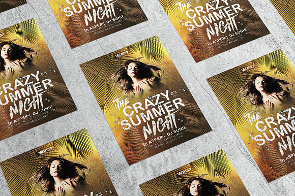 Crazy Summer in Flyer Templates - product preview 4