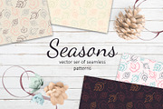 Seasons patterns collection