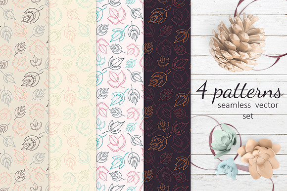 Seasons patterns collection in Patterns - product preview 1