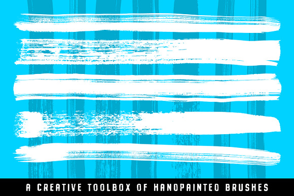 67 Illustrator Paint Stroke Brushes in Photoshop Brushes - product preview 2