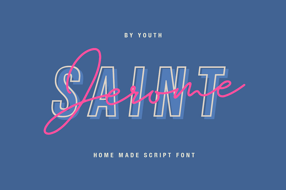 Saint Jerome DUO in Script Fonts - product preview 8