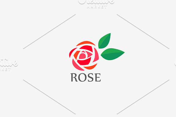 Rose Logo Design 