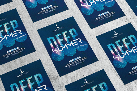Deep Summer in Flyer Templates - product preview 3