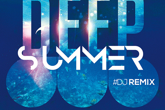 Deep Summer in Flyer Templates - product preview 4