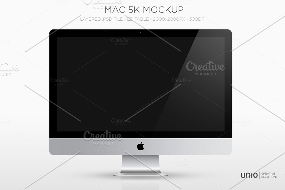 iMac 27” 5k Mockup in Mobile & Web Mockups - product preview 8